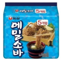 메밀 소바 멀티팩 127G X 5개입 농심