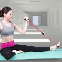 실내 요가 필라테스 스트레칭 트레이너 홈트운동기 근육이완 허리살 유연성, 블루