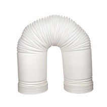 강제 환기키트 창문형 환기시스템 공기청정기 순환, 160mmX3m - 흰색 PE 플라스틱