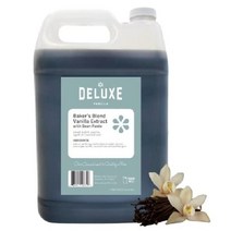 대용량 디럭스 우간다 바닐라 빈 페이스트 함유 추출물 에센스 3.78L, 3.78L 대용량, 베이커스 블렌드와 바닐라 빈 페이스트