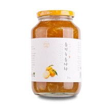 완도 유기농 햇유자차 1kg (수제 유자청)