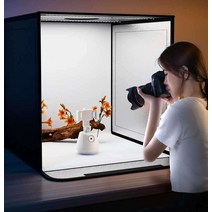 포토박스 셀프스튜디오 포토부스 미니스튜디오 촬영, 강화버전-60cm (4등/삼색) 폴딩스튜디오