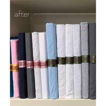 드레스북 옷정리트레이 옷장정리 의류정리 10P 50P 100P, S사이즈, 50개