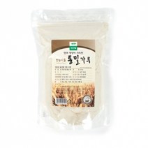 유기농 통밀가루 650g 유기농 통밀 국내산100%, 1개