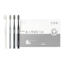 닥터브라이트 홈 스케일링 이중 미세모 항균 살균 은나노 칫솔, 1box, 4개입