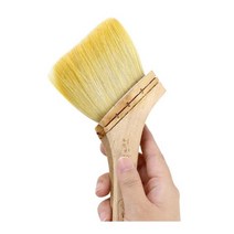 유성 수성 겸용 대형 납작한 니스붓 7x6.5cm 목공 인테리어 목재, 니스붓2호