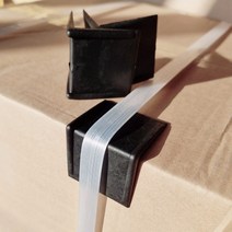 포장용 밴딩 플라스틱 각대 50개 코드스트랩 코너 모서리 보호대 각대, 상세페이지 참조, 상세페이지 참조