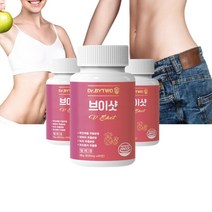 닥터바이투 브이샷 브로멜라인 파파인 효소 칼륨 파인애플, 3통, 180정