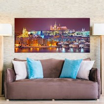 아란아트 풍경화 12종 캔버스액자 풍수인테리어, 04.레인보우 팰리스