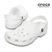 [크록스] 슬리퍼 CROCS 여성 샌들 LQS 10001-100 클래식 클로그 화이트