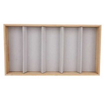 유리진열장 5 슬롯 선글라스 안경 시계 디스플레이 박스 유리 보석 그리드 스탠드 홀더 선물 상자용 정리 보관 케이스 구스와이, 02 GRAY