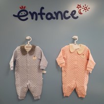[압소바 해피랜드] 파격세일 초봄 가을 겨울 유아 남아 여아 공용 긴팔 긴바지 핑퐁 삼중지 우주복