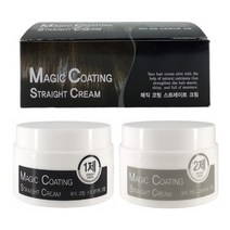 매직 코팅 스트레이트 크림 1제100ml 2제100ml, 1개