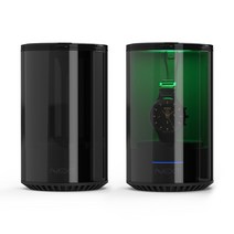 넥스트 LED 스마트 멀티 살균기 휴대폰충전 휴대용 마스크 시계 칫솔 오존방식살균 스마트살균, 블랙