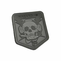 해저드4 오퍼레이터 스컬 패치 (블랙)