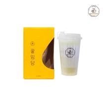 꿀임당 제주 야생화꿀 꿀스틱 리유저블컵 꿀 선물 세트 6호