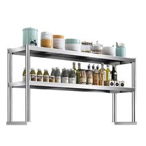 멀티 스텐 선반 조미료 오픈 상부장 작업대 업소 랙, 상세이페이지 참고, 110x30xH40 1단