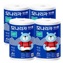모나리자 1겹 점보롤 500m, 4롤, 1팩