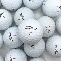 타이틀리스트 pro v1x 화이트 A-급 30알 3피스 4피스 필드 라운딩용 물세척 창고직영 로스트볼