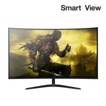 스마트뷰 DP32 QHD LEGENDS 32인치 게이밍 커브드 모니터, 무결점