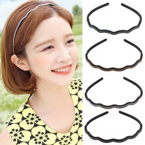 미스21 피쿠나 큐빅 헤어밴드 머리띠 4개 세트 (hb1699)