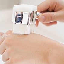 양면사용 모공 세안 실리콘 미세모 클렌징 브러쉬, 듀얼 모공 세안 실리콘 브러쉬