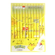 제이은 피카츄 지워지는 볼펜 12개 학용품 조카선물