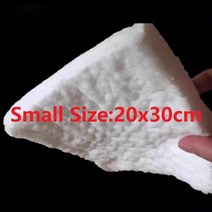 차열재 세라믹 섬유 담요 내열성 지르코늄 베어링 내화성 단열 두께 1500 30x30cm 10mm, 2.Small 사이즈 20x30cm