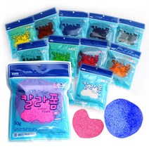 대한 칼라폼 50g 점토 아이클레이 아이폼 분홍, 9개