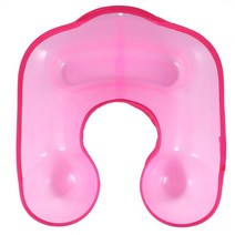 미용실트레이 헤어 트레이 목 세척 컬러링 샴푸 분지 파마 싱크 물 염색 휴식 그릇 어깨 살롱 미용 컬러 용품 퍼밍, [02] Pink