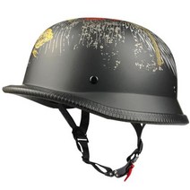 제 2 차 세계 대전 독일 스타일 헬멧 오픈 페이스 오토바이, A5+L