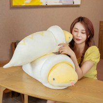 귀여운 소형 중형 대형 뱀 인형 베개 완구 선물 장난감 (65cm 80cm), 80cm, 본제품