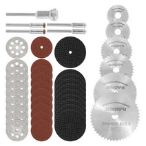 41 개/대 슬라이싱 디스크 교체 재사용 가능한 diy 홈 빌딩 금속 가공 목공 플라스틱 유리 스톤 슬라이스 디스크, 유형1
