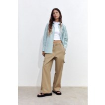 독일 자라 ZARA 캐럿 핏 카고 팬츠 122732