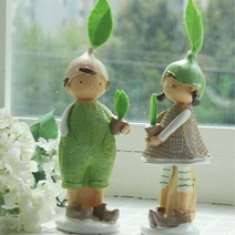 아기사진관 유치원 장식인형 나뭇잎요정 야외식당 글램핑장 가든