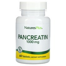 Nature s Plus (네이처스 플러스) 판크레아틴 1000mg 60정, 1개, 기본