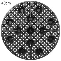 Flower Pot Plant Holder Floor Protector Patio Deck Tray Stands Level Elevator Saucer, 03 40cm