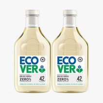 에코버 액상세탁세제 제로 1500ml, 2개