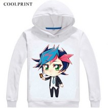 [해외] FUJIKI YUUSAKU MENS 후드 YUGIOH VRAINS 드래곤 방화벽 FAIYA WOURU 스웨트 STREETWEAR ANIME HOODIE 프린트 긴 후드, Style 1 S
