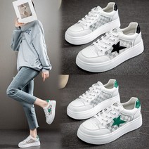 메쉬 화이트 플랫 슈즈여성 보트슈즈 플랫 힐 로퍼 패션 코디