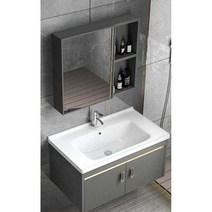 욕실거울장 슬라이드 1200x800 화장실 세로600 가로800, 43CM세면대캐비닛전체세트