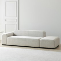 실키 패브릭소파 일자형 이지클린 3인용 기능성 아쿠아텍스 생활방수 쇼파, 3인용 (스툴 포함)