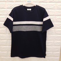 [에꼴리에] 21년 여름신상품! **50% 세일** *빠른배송* 품질좋은 주니어 남아용 단정한 스타일의 시원하고 멋스러우며 편안하고 코디가 쉬운 4부 모던 절개 반팔티셔츠