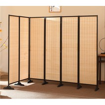 래핑 칸막이 사무실 대나무 칸살 방 가벽 공사 사무실, 높이 1.7m 폭 0.5m 1m 팬 2개