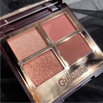 아이섀도우 팔레트 분장 4색 쉬머 무광택 진주 빛 글리터 메탈릭 스모키, 한개옵션1, 01 01