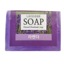 누리 내추럴 아로마 수제 비누 라벤더, 90g, 1개