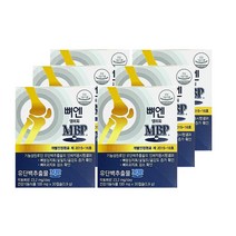 뼈앤mbp 130mg x 30캡슐(1개월분) 유단백추출물 뼈건강 관절건강, 6개, 30정