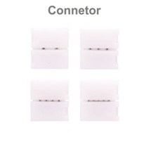 알루미늄 프로파일 LED 스트립 프리 납땜 커넥터 10mm RGB RGBW RGBWW 조명용 코너 2 핀 3 4 5 LTX 모양, Connector, 5 Pcs, 2 Pin