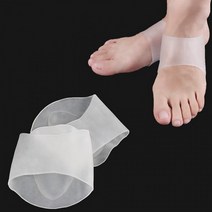 실리콘 밸런스 아치 밴드 패드HM0199/앞발바닥아픔/발앞꿈치아픔/발아치아픔/발아치패드/물집방지패드/아치쿠션/아치패드/아치밴드, 투명