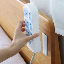 차차미 벽부착 멀티 브라켓 화이트, 1개